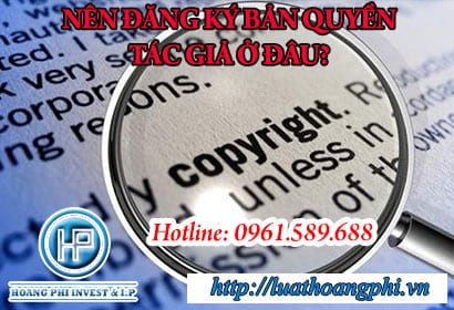 Đăng ký bản quyền tại Hà Nội