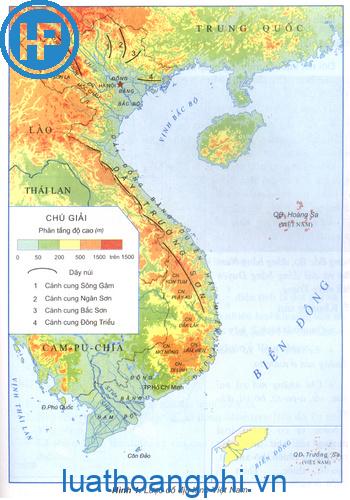 Đặc điểm chung của địa hình Việt Nam – Luật Hoàng Phi