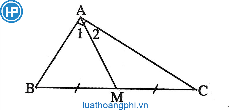 Áp dụng công thức tính phỏng lâu năm đàng trung tuyến mang đến tam giác vuông, tớ sở hữu thành quả như vậy nào?
